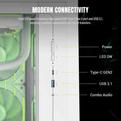 Корпус Gamemax Claw 360 WH Вінниця