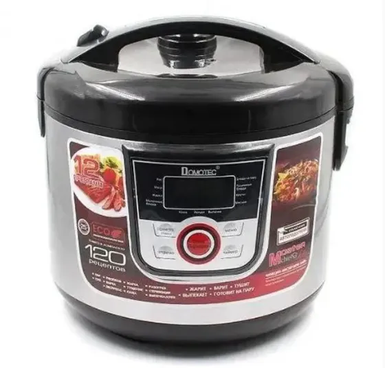 Мультиварка с антипригарной чашей Domotec MS-7726 5 л, 12 режимов Коломия