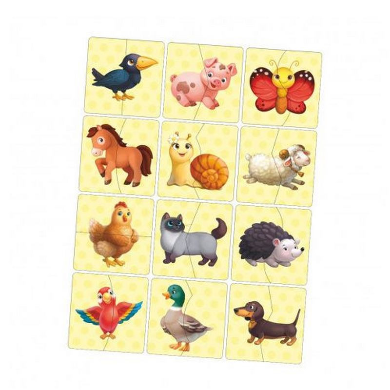 Настольная развивающая игра-пазл 