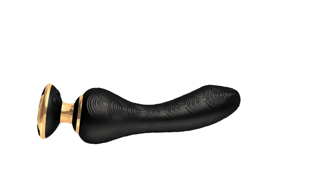 Вібратор для точки G Shunga Sanya Black, гнучкий стовбур Львів - фото 2
