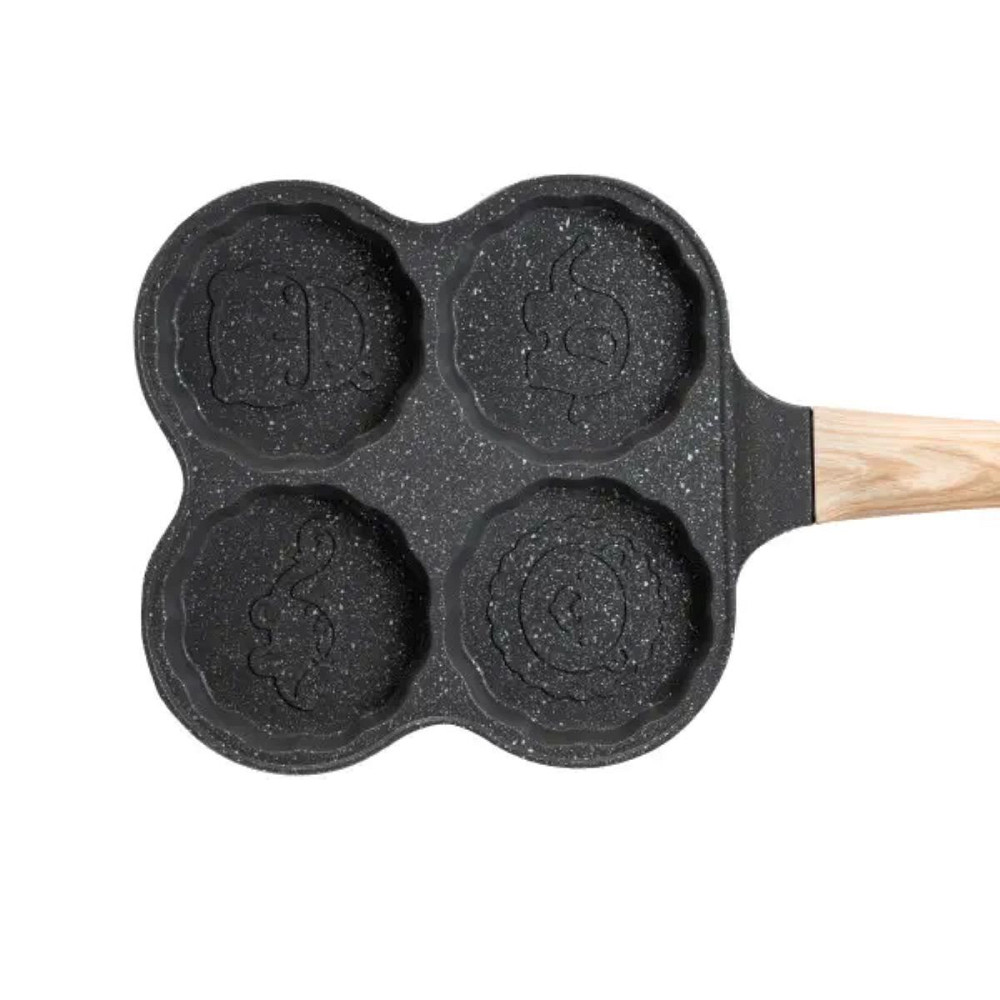 Breakfast Сковорода для оладок, яєць, панкейків порційна на 4 секції антипригарна HP39576C Коломия - фото 2