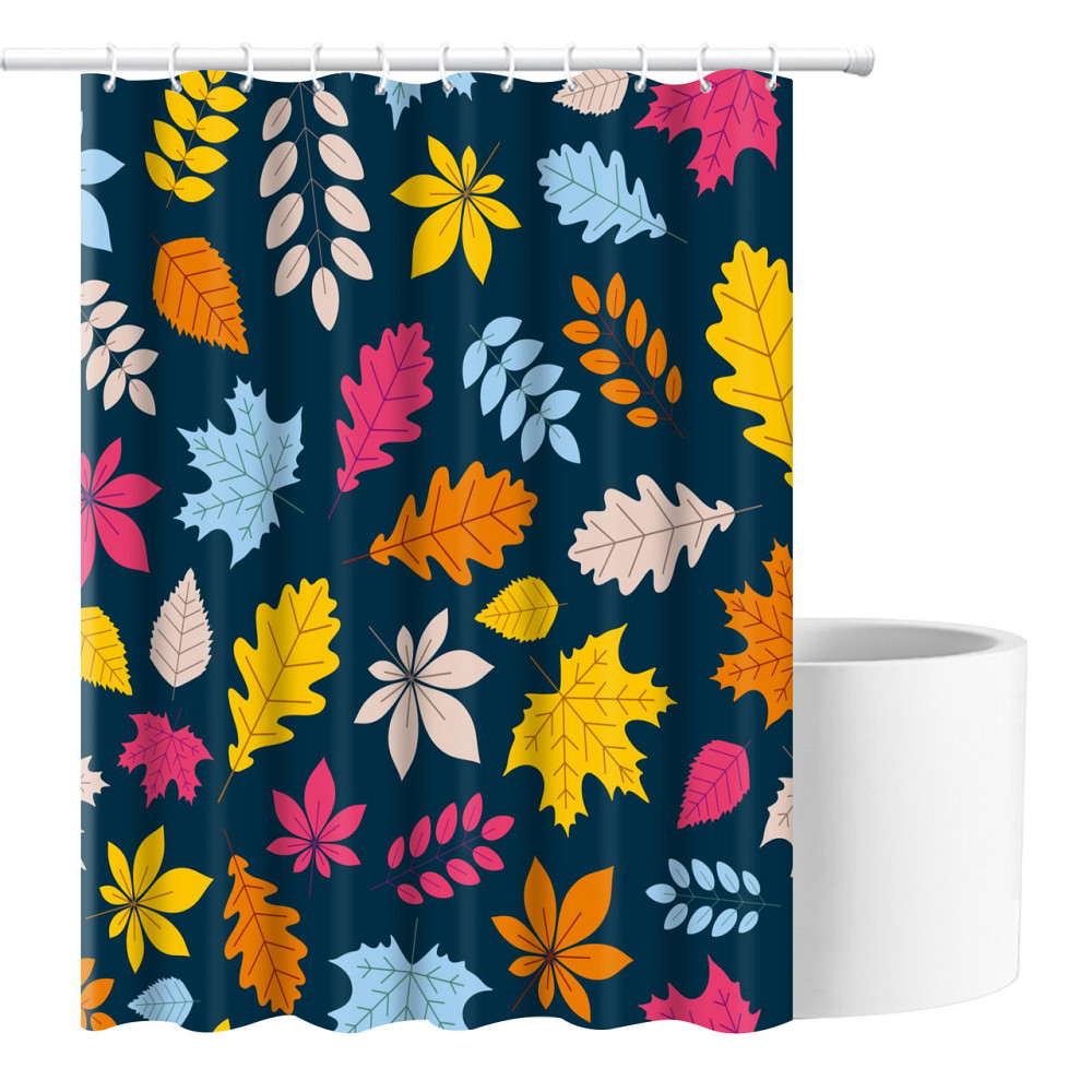 Шторка для ванны из полиэстера водонепроницаемая Bathlux 180x180 см с кольцами, занавеска для ванной комнаты Каменец-Подольский - изображение 2