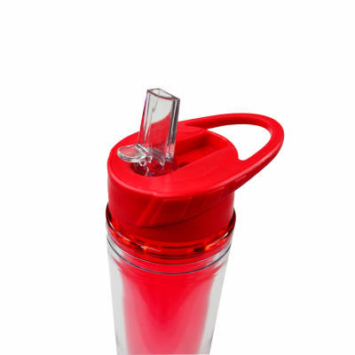 Бутылка для воды Line Art Liquid 620 мл червоний (20225LA-02) Винница - изображение 4