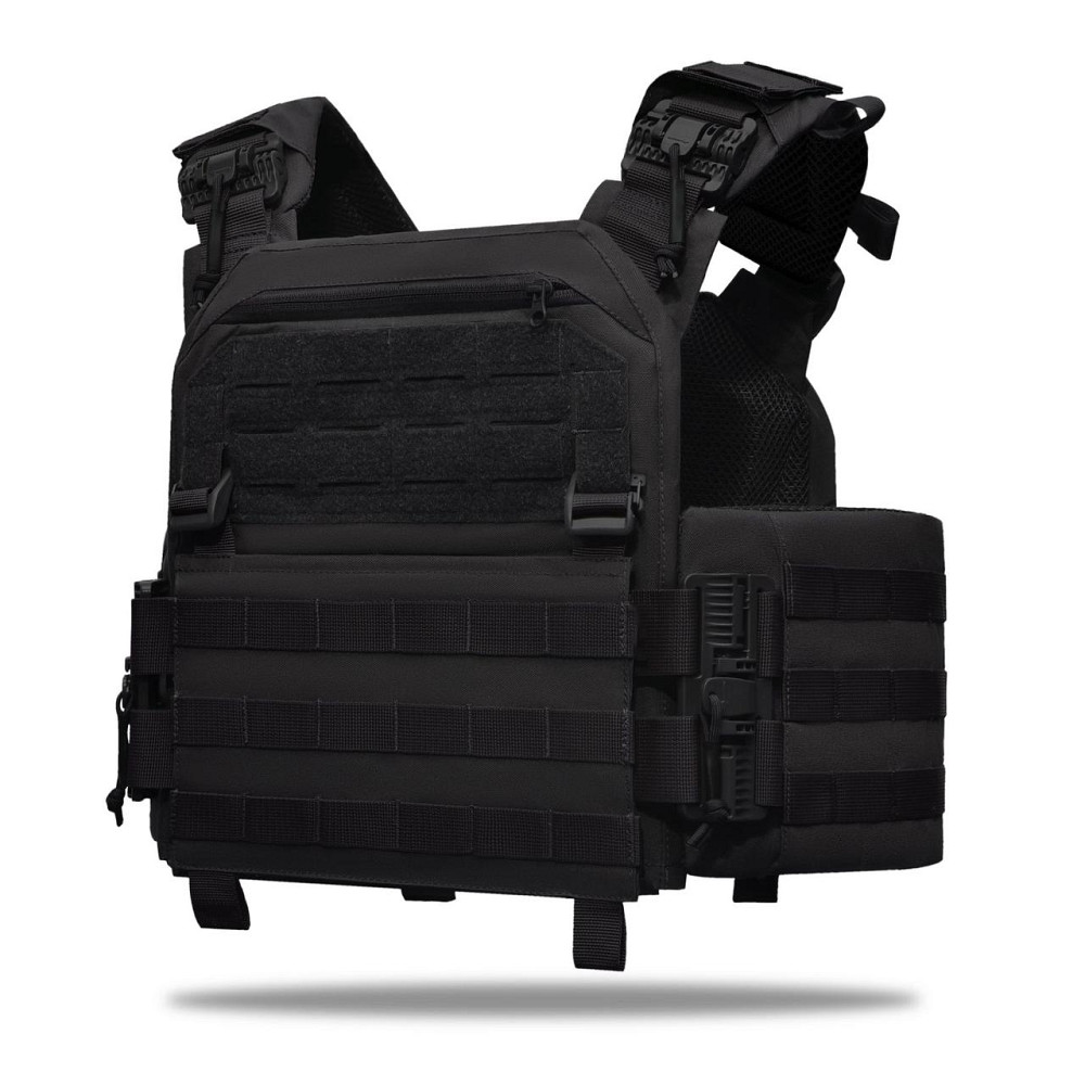 Плитоноска тактична без плит MPS М8 Pro Cordura 1000 Чорний Вінниця - фото 1