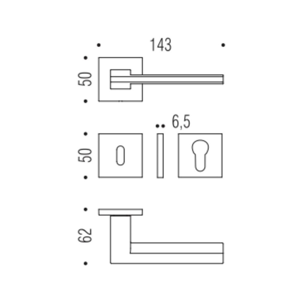 Ручка Colombo Electra MC 11 мат вінтаж R ф/з Киев - изображение 2