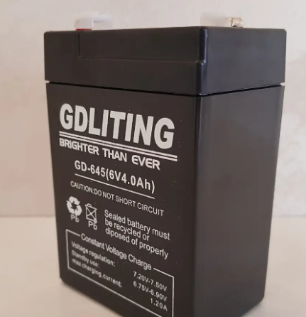 Аккумулятор универсальный для бытовых приборов BATTERY GDLITING GD-645 6V/4Ah, AGM 2024/07/06 Киев