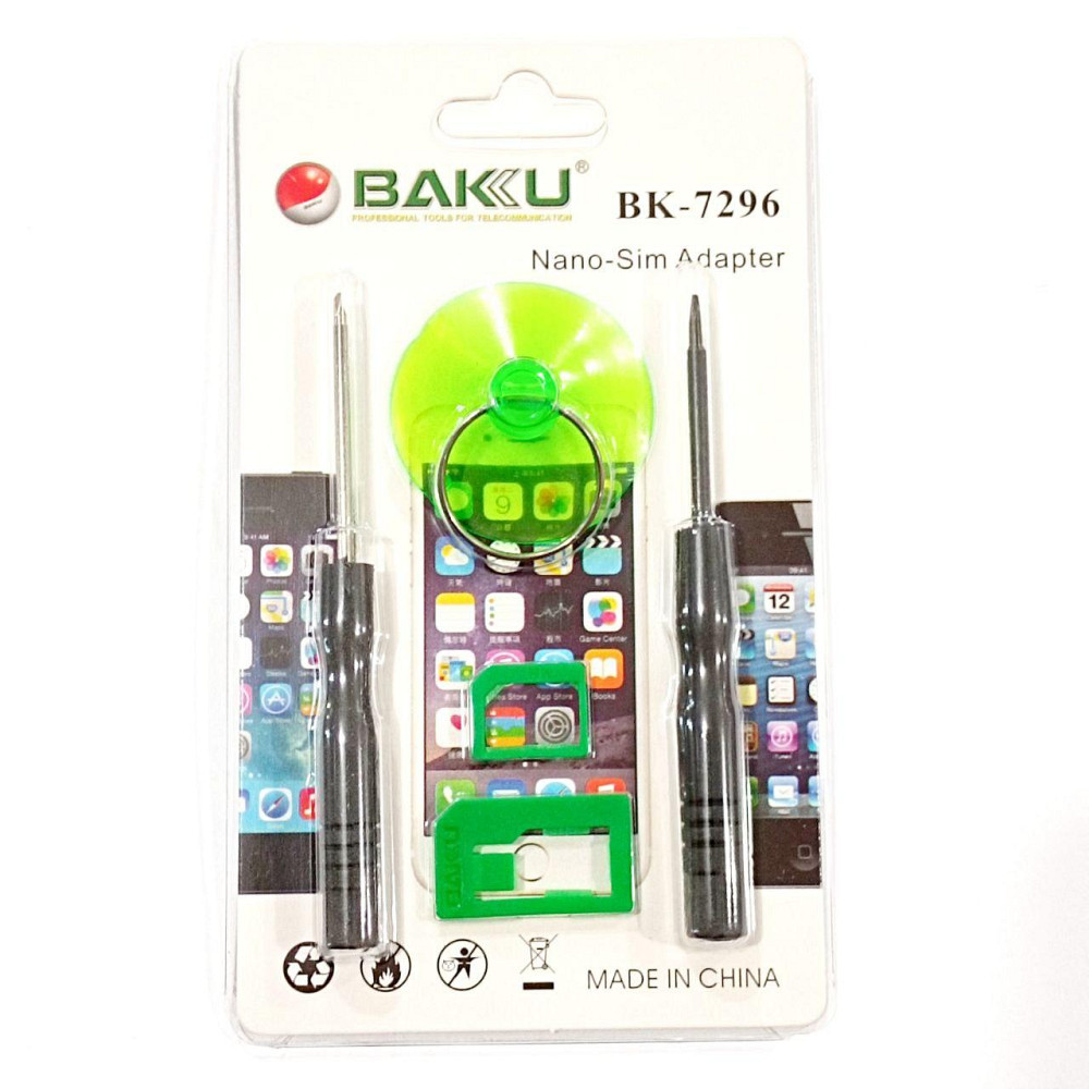 Набор отверток для мобильных телефонов / BAKU BK-7296 Днепр - изображение 3