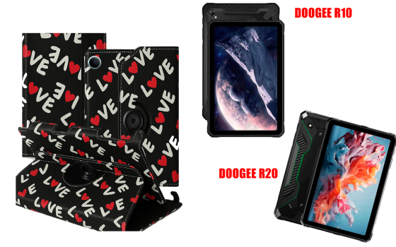 Чехол Spinner360 для планшета Doogee R10, цвет Klasika Art-Premium Киев