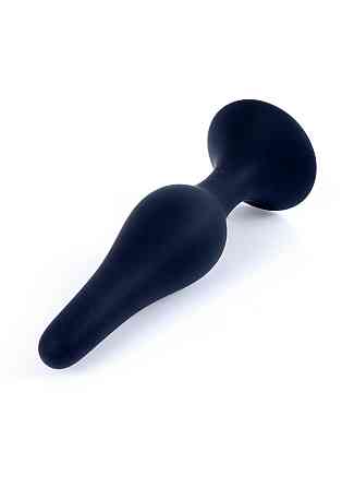Анальна пробка - Silicone Black Plug XL Sex Aura Київ