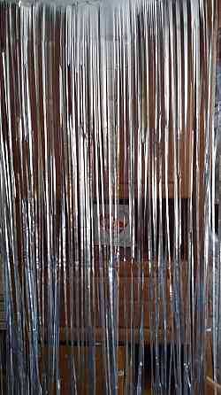 Дождик для фотозоны матовый украшение 245 см на 92 см серебристый Киев