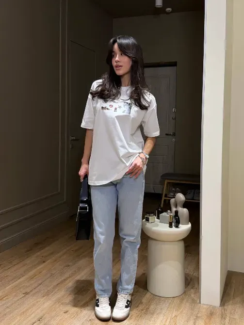 Базова оверсайз футболка Одеса - фото 4