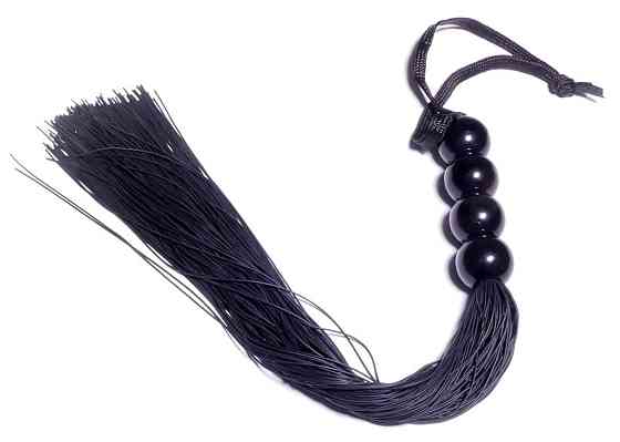 Кнут Silicone Whip Black 14 - Fetish Boss Series Sex Aura Киев
