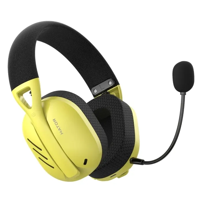 Наушники Hator Hyperpunk 2 Wireless Tri-mode Black/Yellow (HTA-857) Киев - изображение 1