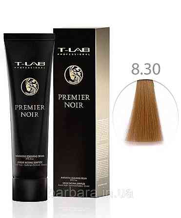 Крем-краска для волос T-LAB Professional Premier Noir Colouring Cream 8.30  Интенсивный светло-золотой блонд Киев