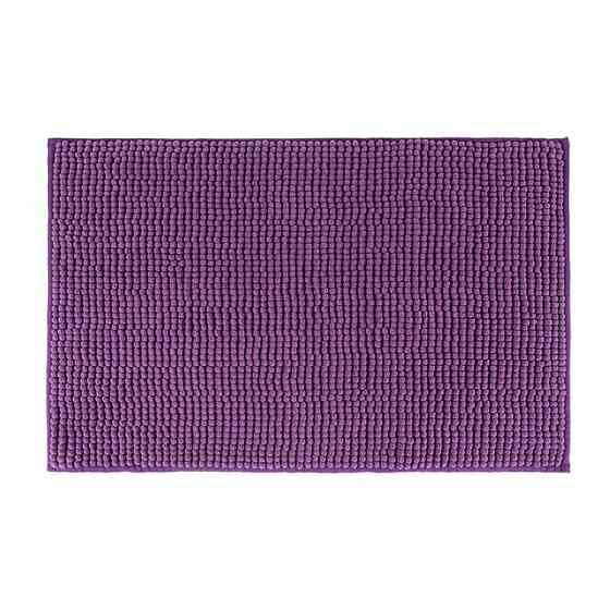 Коврик для ванны и душа Bathlux мягкий длинный ворс, нескользящий 80*50 Фиолетовый Каменец-Подольский