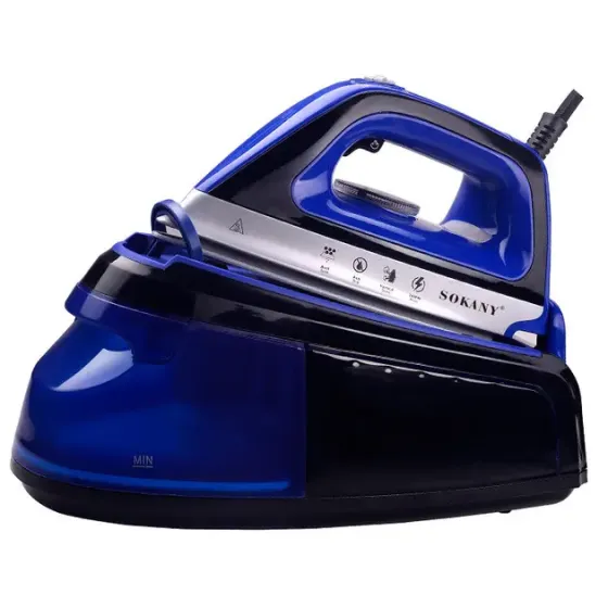 Утюг с паровой станцией и антипригарным покрытием SOKANY SK-188 утюг керамический с самоочисткой 2400 Вт Коломия