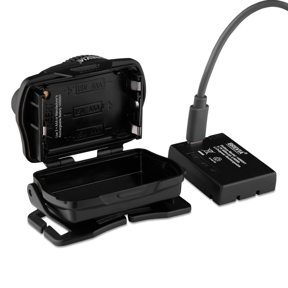 Ліхтар налобний Brevia 700Lm, Focus Control, 800mAh/3xAAA, IP64 білий/теплий білий Львів - фото 6