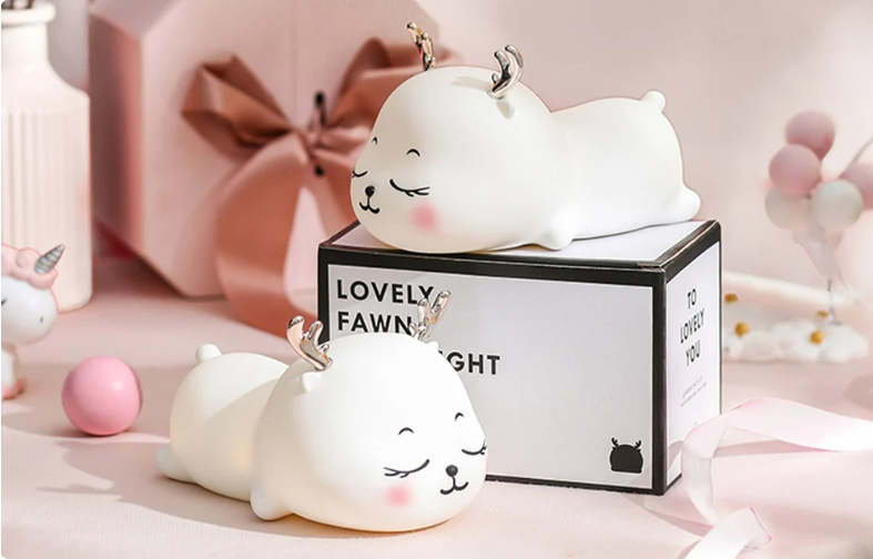 Акумуляторний силіконовий нічник «Lovely Fawn» (Миле оленятко) Луцк - изображение 4