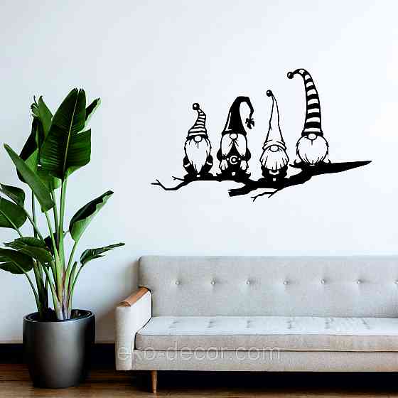 Декоративное настенное Панно «Гномики», Декор на стену Киев