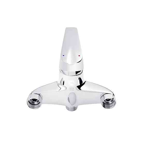 Змішувач для ванни Kroner KRM Odra - C071 з душовим гарнітуром, хром Київ