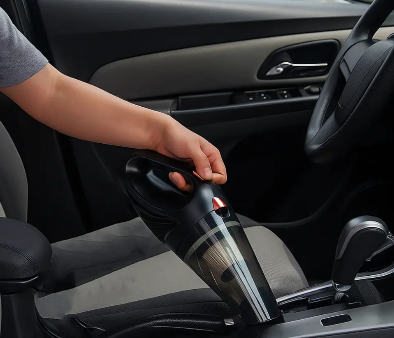 Бездротовий автомобільний пилосос BX-3253: 6000 Па, 50 Вт, 2000 мАг, з HEPA-фільтром та насадками Одеса - фото 7