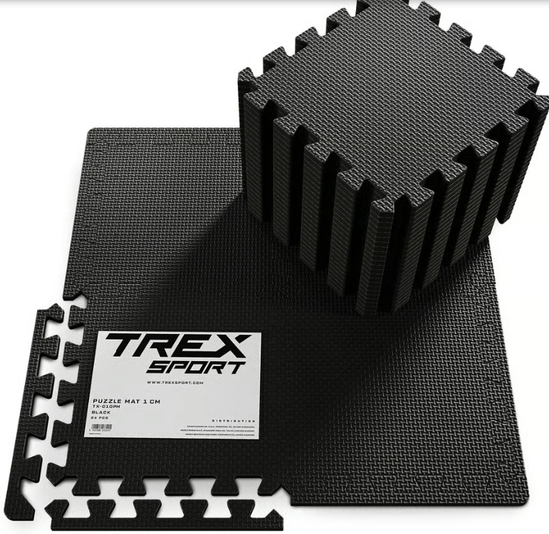 Мат-пазл EVA 1см Trex Sport TX-010PM - 24 частей черный Киев - изображение 1