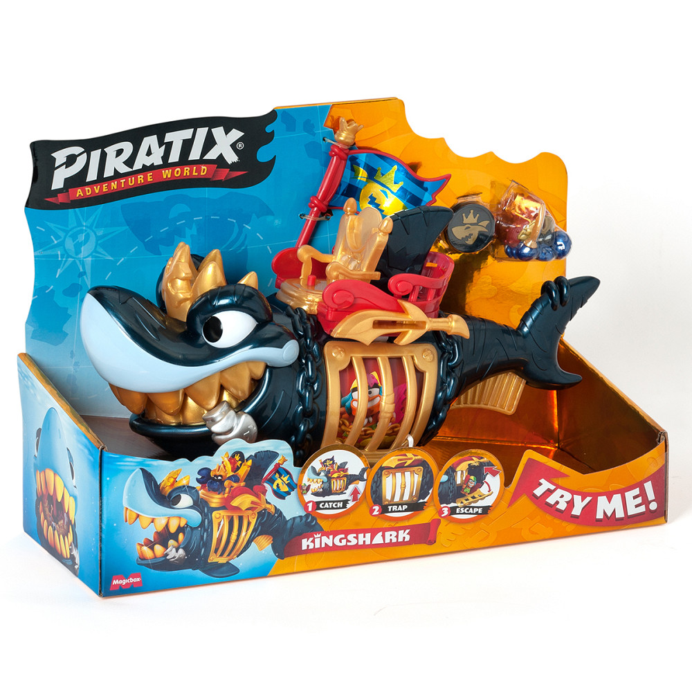 Ігровий набір Piratix S - Королівська чорна акула Дніпро - фото 8