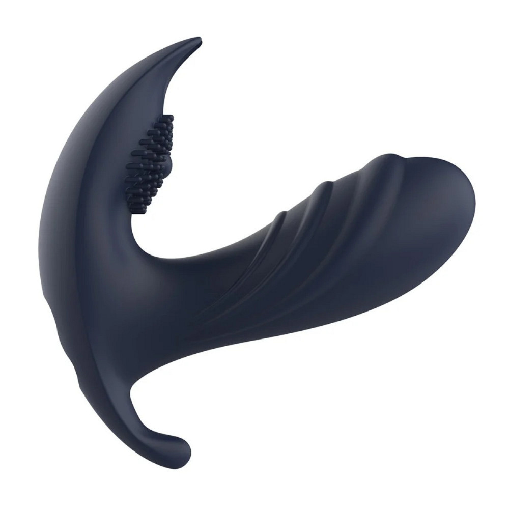 Анатомічний масажер простати з вібрацією Dream Toys Startroopers, синій, 12,5 см Sex Aura Київ - фото 5