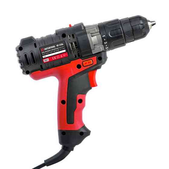 Дриль-Шуруповерт електричний INTERTOOL WT-0104 Коломия