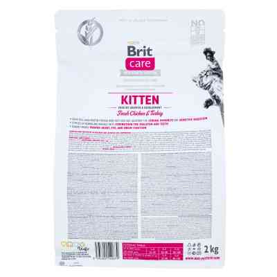 Сухий корм для кішок Brit Care Cat GF Kitten HGrowth and Development 2 кг (8595602540679) Вінниця