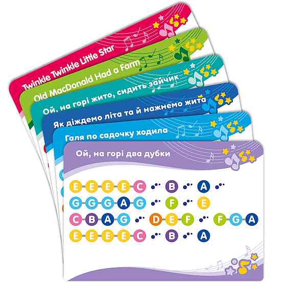 Піаніно Kiddi Smart – Кольорові нотки (світло) Дніпро