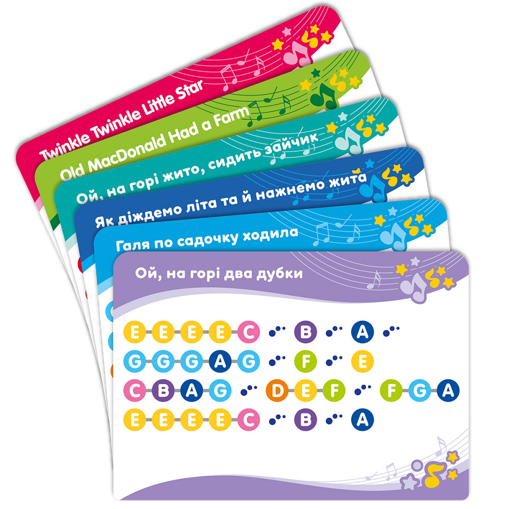 Піаніно Kiddi Smart – Кольорові нотки (світло) Дніпро - фото 3