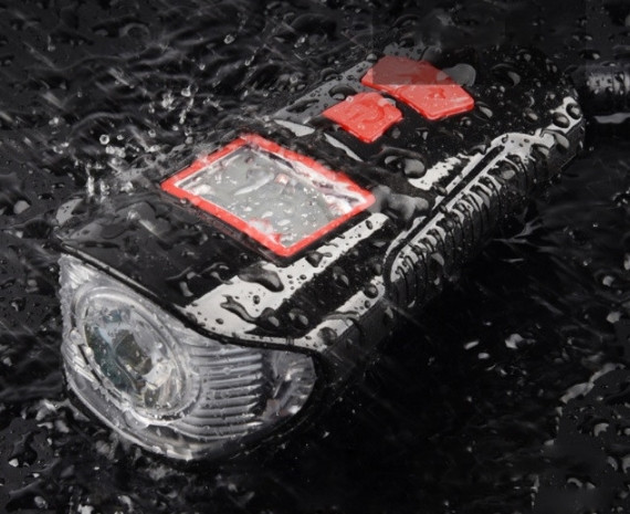 Велофара на руль с сигналом и спидометром Xanec SFL15 Винница - изображение 7