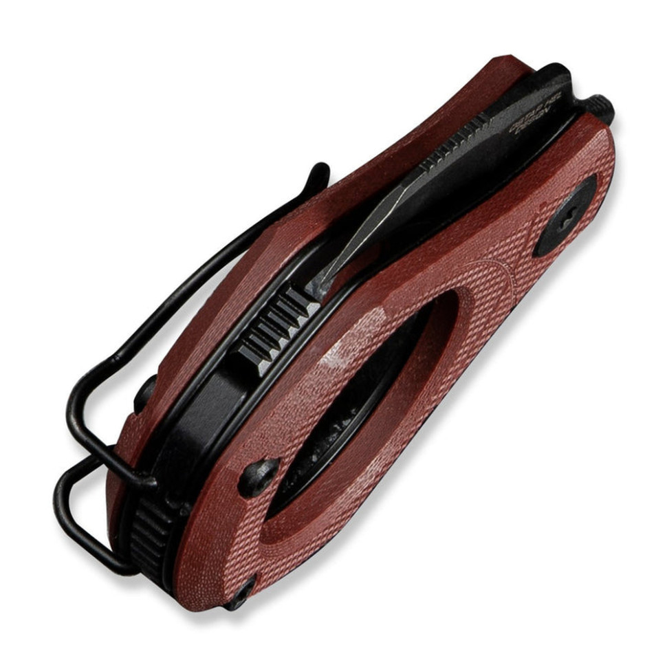 Ніж складаний кишеньковий Civivi Pyrus, (1.6 см) 14C28N / G10 темно-червоний Київ - фото 7