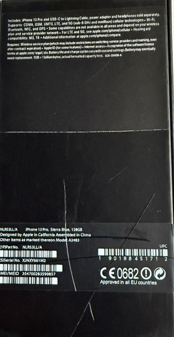 Айфон iPhone 13 Pro 128Gb. Pro в цвете Blue Киев - изображение 1