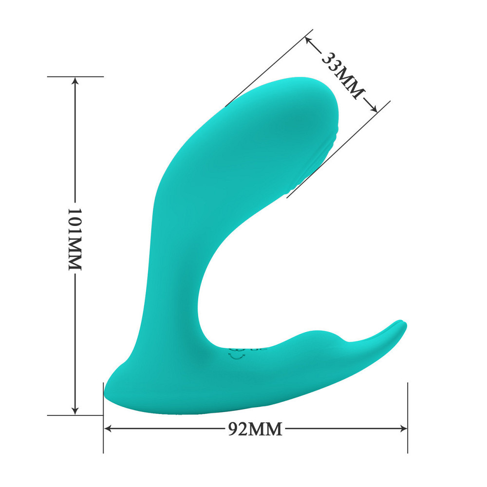 Мультифункциональный вибростимулятор на пульте управления Pretty Love - IDABELLE, BI-300052W-1 Sex Aura Киев - изображение 9