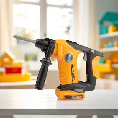 Ігровий набір Otamanko дриль на батарейках із 4 насадками жовта (T016A) Вінниця - фото 9