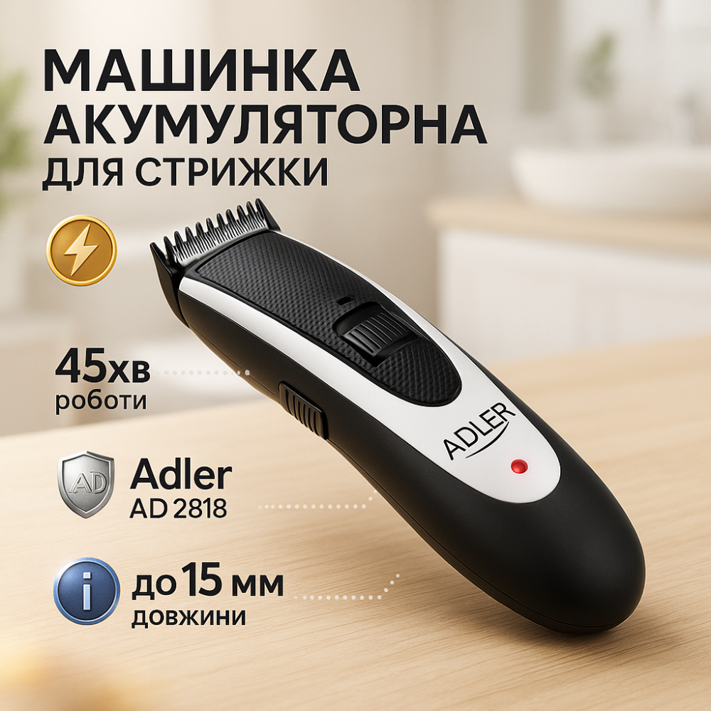 Профессиональная окантовочная машинка для стрижки волос, Машинка для стрижки с сильным аккумулятором SR-25 Львов - изображение 13