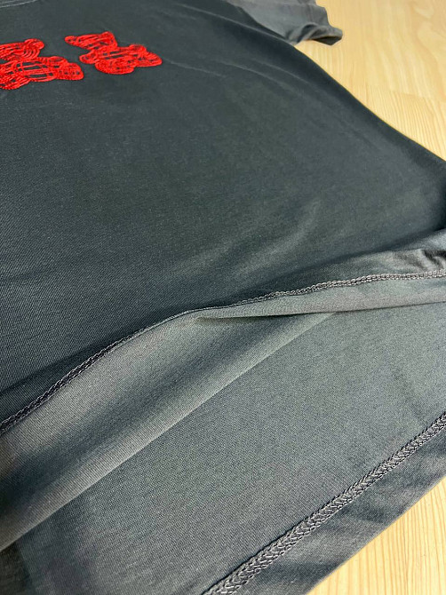 Футболка жіноча Pepper&mint BX24-68 з вишивкою ведмедики графіт, графіт, S Київ - фото 17