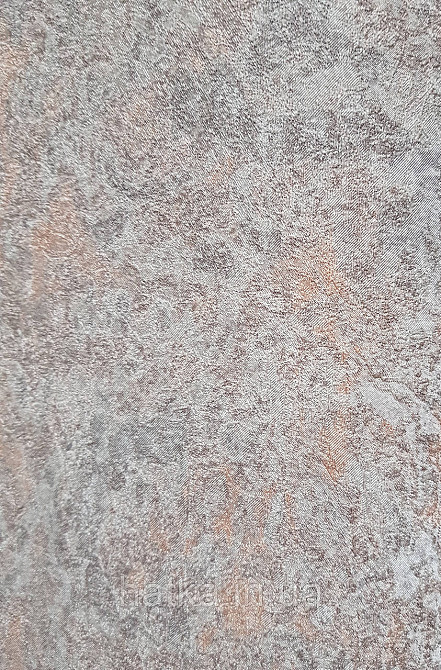 Шпалери вінілові на флізеліні гарячого тиснення DU&KA 1.06х10 вензель основа під штукатурку сірі коричневі Київ - фото 1