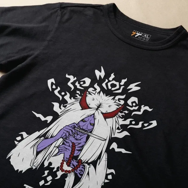 Футболка мужская с принтом Наруто Бог смерти Шинігамі Black Edition Размер 48 Anime0012 Днепр - изображение 5