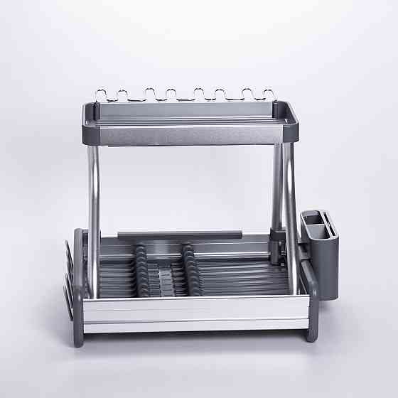 Двоярусна сушилка для посуду з піддоном HP-46-7 Київ