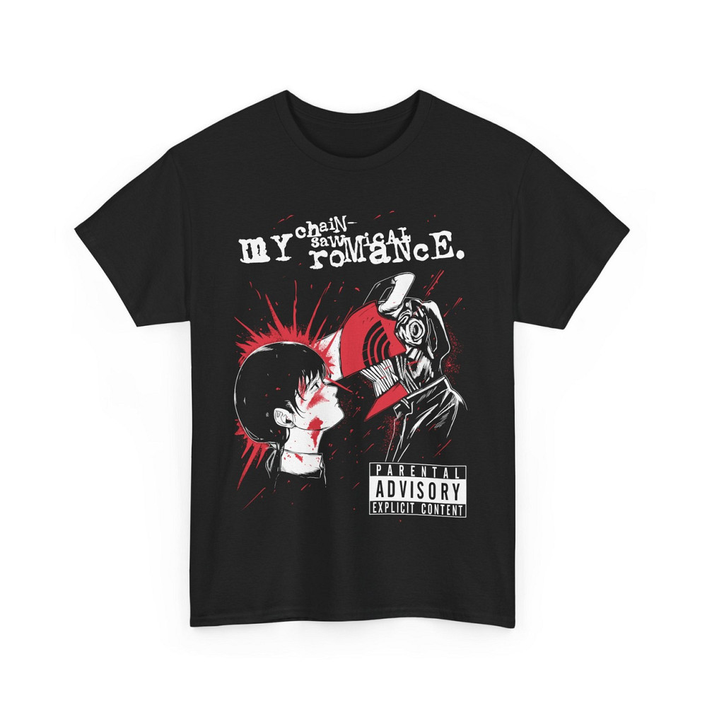 Футболка з аніме принтом Людина-бензопила оверсайз (S/M/L) Чорний AnimeJ0071 Дніпро - фото 4