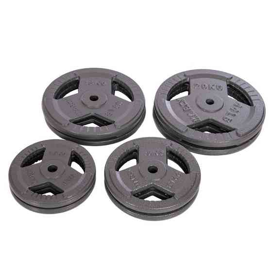 Штанга прямая со стальными блинами на 115 кг длина-1,8м Sport 2431-115 Киев