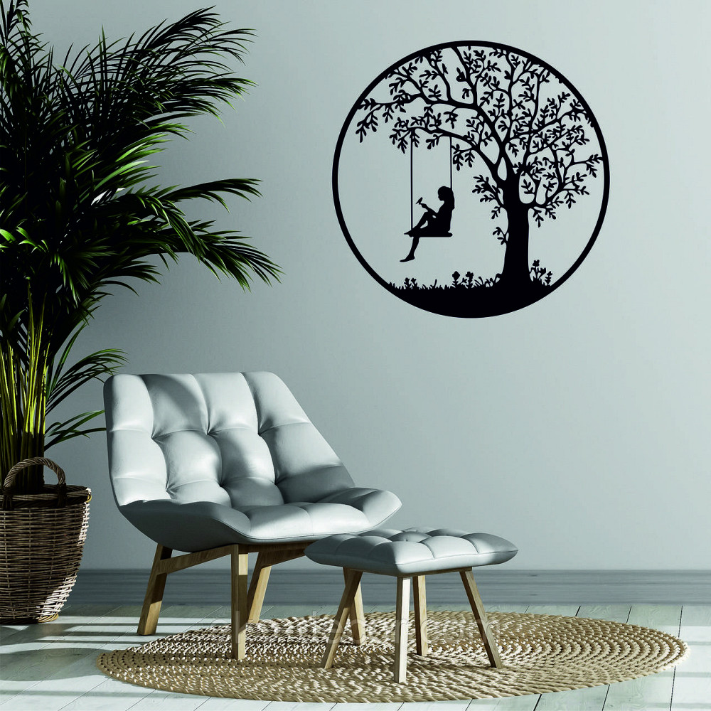 Декоративне настінне Панно «Гойдалка», Декор на стіну Київ - фото 1