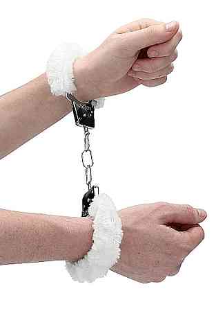 Наручники - Ouch! Beginner's Handcuffs Furry White Sex Aura Київ