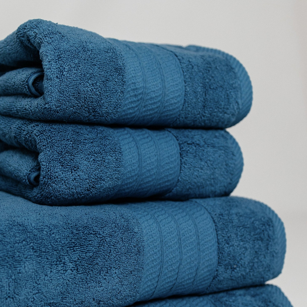 Набір Махрових рушників, Махра,Синій,50/90 та 70/140 Київ - фото 4