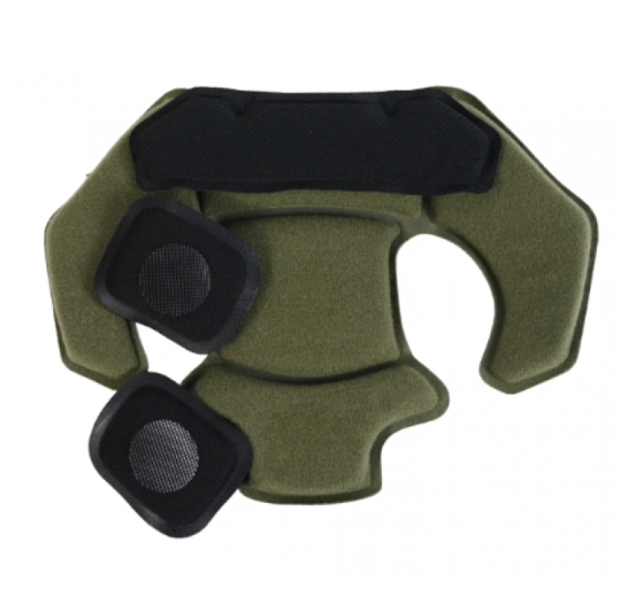 Універсальна система кріплень для шолома Wendy system із подушками Оливковий Київ