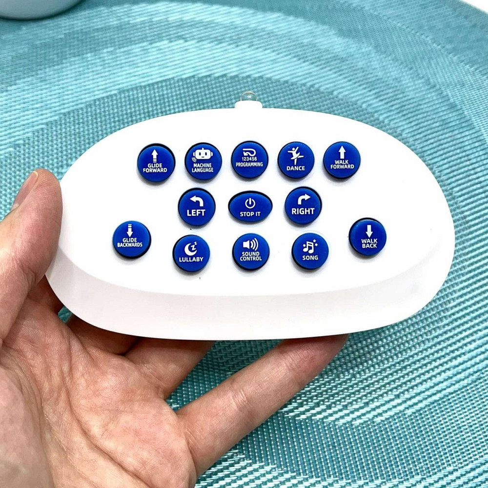 Робот на пульті керуванні танцює музика звук на англійській світ програмований Білий з помаранчевим (G26) Чернігів - фото 5