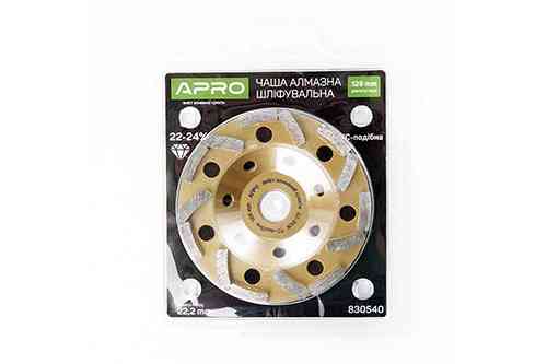 Чаша алмазна шліфувальна 125 мм 22-24% ТС-подібна APRO Рівне